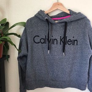 Calvin Klein Performance Wear Cropped Hoodie